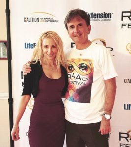 With Robin Farmafarmaian in RAADfest (Aug 2017)