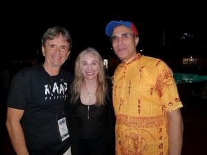 With Natasha Vita-More and José Luis Cordeiro in RAADfest (Aug 2017)