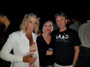 With Ilana Lea and Bernadeane at RAADfest in San Diego (Aug 2017)
