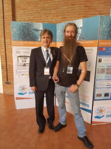 170525 Con Aubrey de Grey en ILCS Madrid 2017